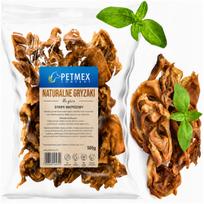 Džiovintos kiaulienos ausų juostelės šunims PETMEX, 500 g