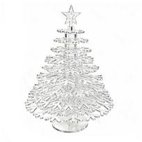 DIY Desktop Xmas Tree 3D Tabletop Decoration Creative Assembled Christmas Tree  Gift acrylic