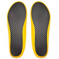 Vidpadžiai Anglies Pluošto Unisex Itin Ploni Krepšinio Batams Smūgių Absorbcija Aukštas Atšokimas Flat thickened insole yellow edge,43 yellow