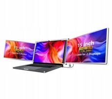 Nešiojamas 15,6" Full HD 1080p trijų ekranų monitorius