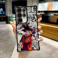 Dragon B-Ball Goku Super Saiyan Vegeta dėklas Samsung S26 telefonui Galaxy S26 S25 S24 S23 S21 Ultra S20 FE S25 Plus dangtelis Galaxy S23 Ultra