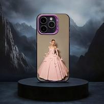 Singer A-Ariana G-Grande Phone Case For iPhone17,16,15,14,13,12,11 Plus,Pro Max Black Candy silver phone case iPhone17PRO gray