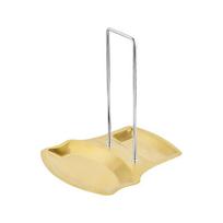 Stainless Steel Pan Pot Cover Stand Silver Color Soup Spoon Holder Drain Rack Stove Organizer Storage Kitchen Accessories beige