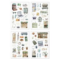 Decorative Sticker Scrapbooking Sticker Bullets Journals Sticker for Planner Journal Notebook DIY Crafts Laptops gray