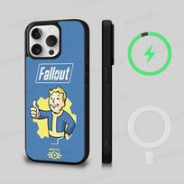 F-Fallout S-Series 4 Cool Game Magnetic Wireless Phone Case For iPhone 17 16 15 14 Plus 13 12 11 Pro Max iPhone 16