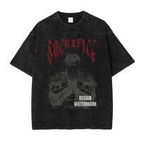 Berserk Manga T-shirt Guts Graphic T Shirt Men Women Clothes Short Sleeve Tees Oversized Cotton Tshirt M black