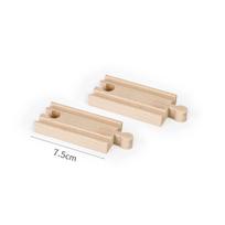10 vnt. medinių traukinio bėgelių priedai, plastikiniai kaladėlių adapteriai, medinių bėgelių jungtys, tinka visiems geležinkelio traukinio bėgelių žaislams