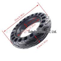 10x2.125 Honeycomb Non-Inflatable Wear-Resistant Electric Scooter Tire gray