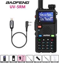Baofeng UV-5RM Walkie Talkie High Capacity Wireless Copy Frequency AM FM Type-C Charger Upgraded UV 5R NOAA Channel Transceiver BRITISH