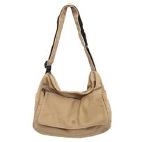 Japanese washed canvas bag lazy wind drooping messenger bag women's literary class bag mailman bag casual shoulder bag men ruda