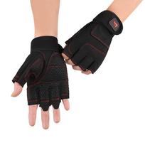 Vintage Racing Gloves Anti-Slip Half Finger Gloves Retro Motorcycle Gloves  Women Men M juoda