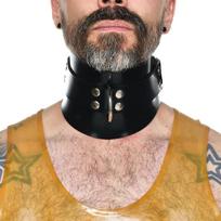 Harness PU Leather Unisex D Ring Adjustable Punk Neck Collar Gothic Decor Accessory For Rave Festival Party Outfit juoda