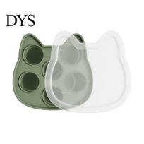 Baby Led Weaning Supplies Silicone Fruit Feeder/Mold, Food Training Teething Relief Pacifier, Easy to Hold Feeder Safe Chewer for Infants Travel Soft B armijos žalia spalva