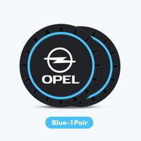 2pcs Car Coaster Water Cup Bottle MTJS4 Mat Silicone Non Slip Pad For Opel Corsa Mokka Astra Cascada Adam Insignia Meriva Vectra