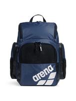 ARENA Sportinė kuprinė 'ONE GO BACKPACK 35L' tamsiai mėlyna jūros spalva / juoda / balta