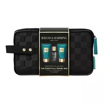 Baylis & Harding Men Shower Set with Bag ( Black Pepper & Ginseng ) - Dárková sada péče o tělo v taštičce ( 3 ks )
