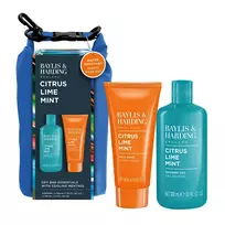 Baylis & Harding Men Body Care Set with Dry Bag ( Citrus, Lime & Mint ) - Dárková sada péče o tělo ( 3 ks )