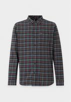 Volcom Marškiniai 'CADEN PLAID' mėlyna / raudona / juoda