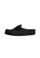 BIRKENSTOCK Šlepetės 'Naples Wrapped' antracito spalva