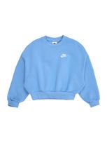 Nike Sportswear Megztinis be užsegimo 'CLUB FLC' azuro spalva
