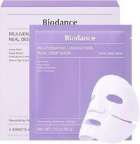 BIODANCE Rejuvenating Caviar PDRN Real Deep Mask – regeneruojanti hidrogelinė veido kaukė su ikrais ir PDRN, 34 g