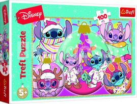 TREFL DISNEY STITCH Dėlionė „Kalėdos“, 100 det.