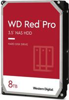 Western Digital HDD|WESTERN DIGITAL|Red Pro| 8 TB|Serial ATA|Buffer 256MB|7200 RPM|3.5 "|WD8006FFBX