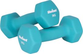 Svarmenų rinkinys Rebel Active, 2 x 3 kg, mėlyna sp.