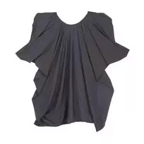 Kliento pelerina juoda Comair CRASH 128x146cm