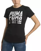Puma Palaidinė Font Graphic Tee Juodas 854352 01