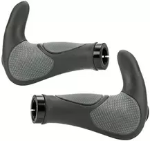 Azimut Acs Vairo rankenėlės Azimut Ergo + Bar-Ends 140mm juodas-pilkas