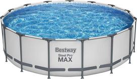 Bestway baseino komplektas Steel Pro Max 457, pilkas