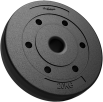 Bituminė apkrova 20 kg, skylė 51 mm - olimpinėms štangams, REBEL ACTIVE