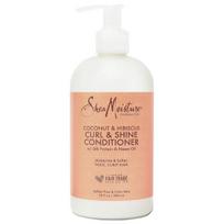 Kondicionierius garbanotiems plaukams su šilko baltymais ir neemo aliejumi Shea Moisture, 384 ml