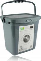 Katex Skalbimo miltelių talpa su dangteliu 7 l PILKA 235X260X185 MM