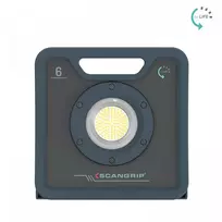 Scangrip darbo lempa LED NOVA 6, 6000lm, Bluetooth IK07/IP67