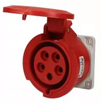Spamel Kištukinis lizdas tiesus 32A 5P 400V IP54 SP23373
