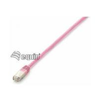 Equip Patchcord Cat6, S/FTP, 10m, Pink (605586) | 605586 | 4015867163047