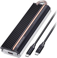 Graugear G-M208-20G obudowa SSD USB 3.2 wsparcie NVMe i SATA 20Gbit/s Black | G-M208-20G | 4260746551327