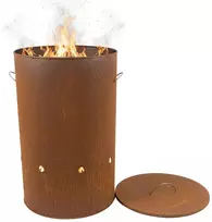 Relaxdays Corten plieno ugnies statinė