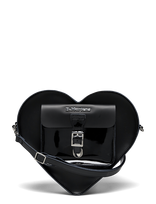 Dr. Martens - Heart Backpack Black+Black+Black Kiev+Patent Lamper+Smooth - Kuprinė - Juoda