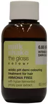 Milk Shake The Gloss pusiau nuolatiniai plaukų dažai 6.66, 60 ml