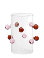 Anna + Nina - Berry Vase - Cilindrinė vaza - Rožinė