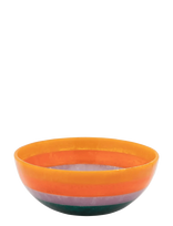 Anna + Nina - Gleaming Salad Bowl - Salotų dubenėlis - Oranžinė