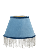 Anna + Nina - Frosted Icicle Lamp Shade - Lempų gaubtas - Mėlyna
