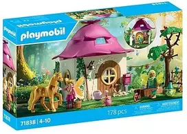 PLAYMOBIL - Jaukūs fėjų namai su auksiniu vienaragiu (71838)