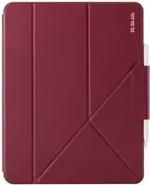 Dėklas PITAKA MagEZ Folio 3, skirtas iPad Pro 13″ M4 / M5, Harvard Crimson