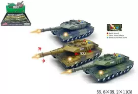Gazelo Czołg św/dźw 6szt/disp G215187 84778
