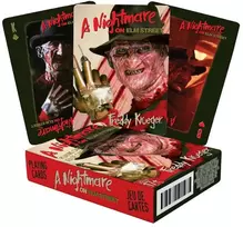 Aquarius A Nightmare on Elm Street poker playing cards