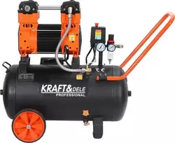 Kraft&Dele Betepalinis oro kompresorius, 50 l, 2200 W